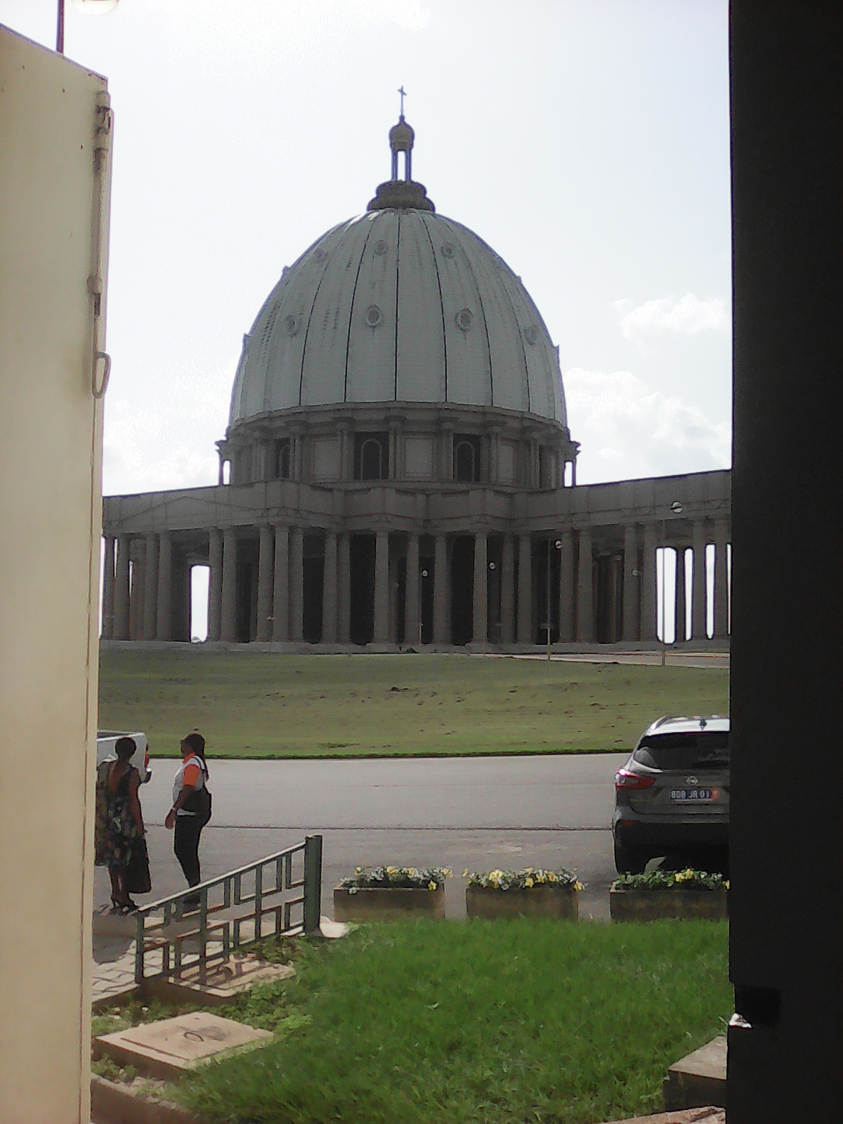 Basilika in Yamoussoukro am 16.10.2019